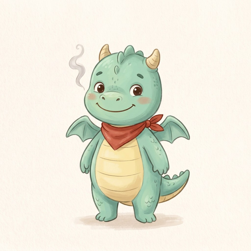 Funke, kleiner Drache